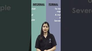 Difference between Formal and Informal English lets learn [upl. by Annabela]