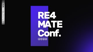 RE4MATE Conf 2024  10 DE NOVEMBRO  ADSMI [upl. by Odnalor]