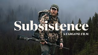 Subsistence HUNT  FISH  FORAGE a year of wild harvest [upl. by Ailisec]