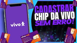 Como CADASTRAR O CHIP DA VIVO  DOIS MÉTODOS [upl. by Gish]