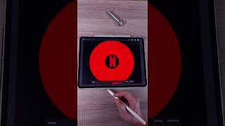 Netflix logo animation procreate logoanimation netflix [upl. by Nirik]