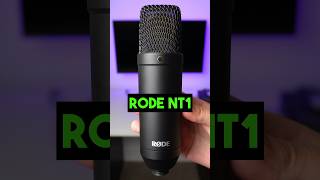 Rode NT1 BEST VALUE Budget Condenser Microphone [upl. by Aicirt]