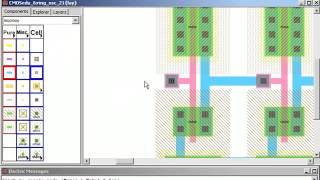 6 Lay out of a 21stage ring oscillator [upl. by Atrahc763]