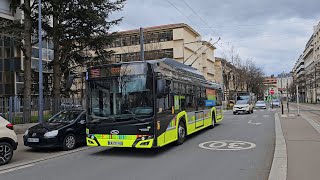 Trolleybus Saint Etienne [upl. by Nollaf]