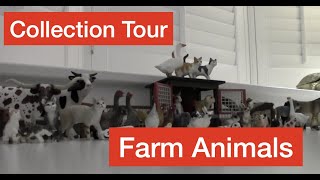 schleich farm animals collection tour [upl. by Erelia855]