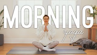 The BEST way to start your day  10Minute Morning Yoga [upl. by Adnamahs]