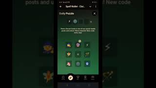 Spell wallet daliy puzzle game  today Spell wallet puzzle  Spell wallet listing airdrop [upl. by Myrwyn]