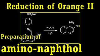 OLD CLASSIC 2  Reduction of Orange II with sodium dithionite [upl. by Gardol]