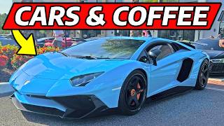 Windermere Florida Cars amp Coffee Revuelto Aventador SV amp More [upl. by Eliason400]