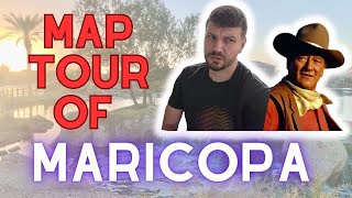 City of Maricopa Arizona Map Tour  Get to Know the Town [upl. by Jamal535]