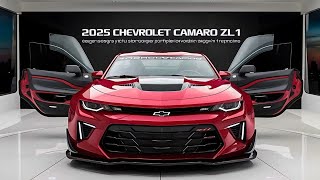 2025 Chevy Camaro ZL1 The Next Level of Performance and Style [upl. by Ellehcit]