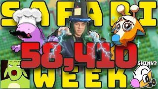 MY LONGEST PHASE ✨ The Safari Week Ever ✨ Full Odds Shiny Compilation Safari Week 2023 [upl. by Saihtam686]