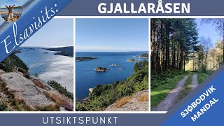 Elsavisits Gjallaråsen utsiktspunkt  viewpoint [upl. by Anaela]