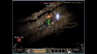 Diablo 2 100 Guided Playthrough Part 66 Hell Radament and Horadric Staff [upl. by Kcirdnekal53]