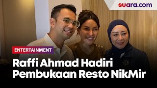 Berteman Baik Raffi Ahmad Hadir di Pembukaan Restoran Mie Ayam Nikita Mirzani [upl. by Myrta933]