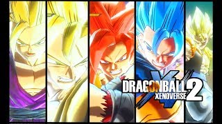 Full Force Kamehameha Overpower All Ultimates  Dragon Ball Xenoverse 2 [upl. by Annahsed]