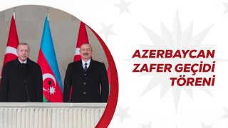 Azerbaycanda Zafer Geçidi Töreni [upl. by Cowles918]