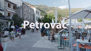 Petrovac Montenegro  Travel Tips  4K UHD  Virtual Trip [upl. by Ario]