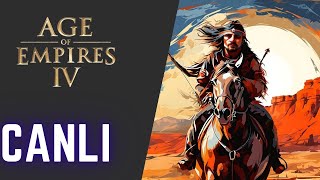 Age of Empires IV dereceli yayınlarsss [upl. by Atinnod]