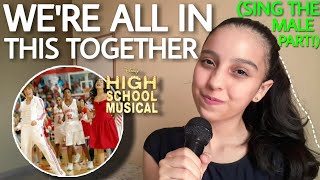 Were All In This Together Gabriella and Sharpays Parts Only  Karaoke  High School Musical [upl. by Novah]