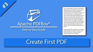 PDFBox create PDF  PDFBox Tutorial  Pdfbox tutorial create pdf  How do I create a PDF from PDFBox [upl. by Siednarb]