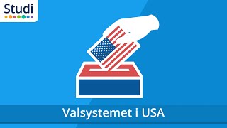 Valsystemet i USA Samhällskunskap  wwwbinogise [upl. by Nysila]