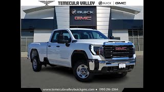 2025 GMC Sierra2500HD 4WD Regular Cab Long Bed Pro CA Temecula Escondido Carlsbad Fallbrook [upl. by Brucie965]