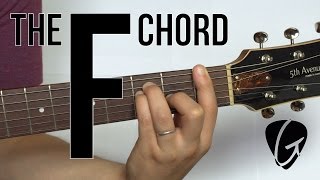 F Barre Chord vs Easy Way To Play F  Beginner Guitar Lessons [upl. by Dixil]