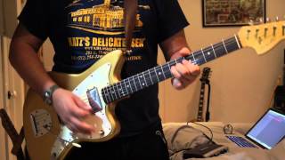 Danocaster Jazzmaster with Lollar Regal Pickups Jazzblaster  Clean Demo [upl. by Namrac]