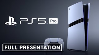 PS5 Pro Reveal  PlayStation 5 Pro Full Technical Presentation [upl. by Tiloine]