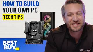 StepbyStep Instructions to Build Your Own PC – Tech Tips from Best Buy [upl. by Phalan]