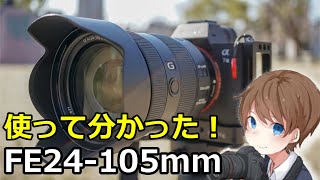 FE24105mm F4 G OSS使って分かった3つの長所と短所 [upl. by Euqinahc]