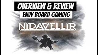 Nidavellir Board Game Overview amp Review [upl. by Nylekcaj]