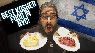 BEST KOSHER FOOD IN NEW YORK CITY  Top 5 Kosher restaurants in NYC [upl. by Enytsirhc615]