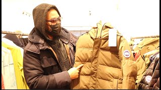 THE HOXTON TREND  SPECIAL GUEST  HUGE MONCLER amp CANADA GOOSE SALE DPUS OUTLET AND ALSO EP4 PART 4 [upl. by Zerat]