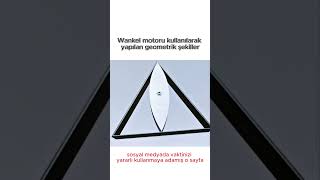 Wankel motoru kullanılarak yapılan geometrik şekiller [upl. by Novej]