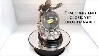 Lord of the Rings Gollum My Precious Globe Sculpture Review [upl. by Aihseya]