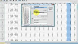 SPSS VideoSeminar  Teil 40 Inferenzstatistik  lineare Regression einfach [upl. by Egdamlat396]