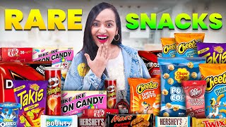 Trying RARE SNACKS amp DRINKS from around the WORLD WOW [upl. by Airet]