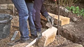 DIY Handbuch GaLaBau 03 Mauern mit Natursteinen [upl. by Marcia]