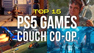 15 Best Couch CoOp Games On PS5  2 Player SplitScreen Games PART 1 [upl. by Gaut]