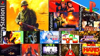 25 FPS GAME TERBAIK ERA PS1  KOMPILASI FPS PSone HD [upl. by Liane79]