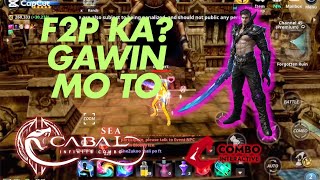 WALA KANG ITEM GAWIN MO TO  CABAL INFINITE COMBO SEA [upl. by Franky]