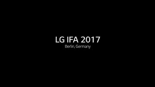 LG at IFA 2017  OLED TUNNEL [upl. by Olney]