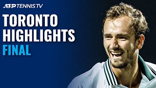 Daniil Medvedev vs Reilly Opelka For The Title  Toronto 2021 Final Highlights [upl. by Gabriell]