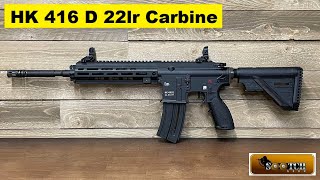 HK 416 D 22 LR Carbine Review [upl. by Kovacs11]