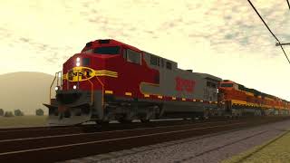 Railfanning In Tehachapi California [upl. by Elish943]