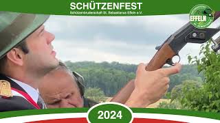 Schützenfest Effeln 2024  Montag [upl. by Sirtimed]