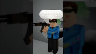 sweetman vs policeman 👮‍♂️ funnygames roblox robloxmemes robloxedit robloxfunnyedits videogame [upl. by Adnauq]