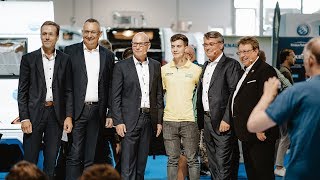 Knaus Tabbert Pressekonferenz Caravan Salon 2019 [upl. by Aiseneg]